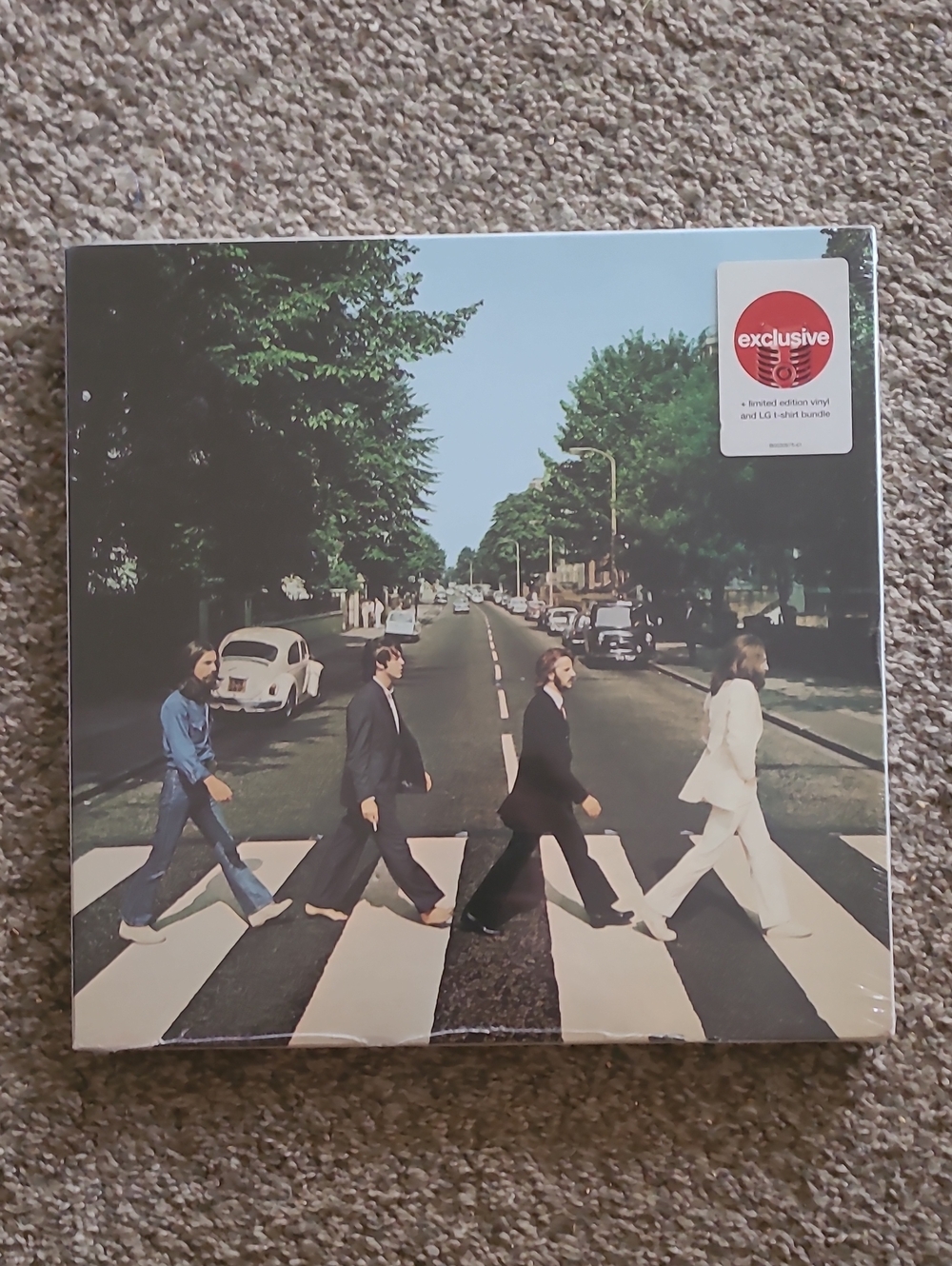 Exclusive Abbey Road Album Art Wall Decor - White, Black, Green